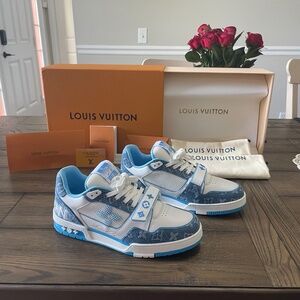 Louis Vuitton Trainer Monogram Denim Size 10 US Men, 8.5 UK Men